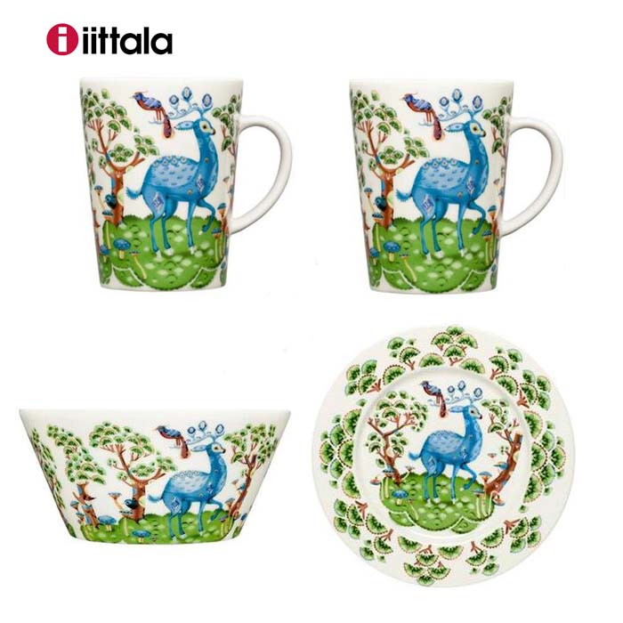 iittala Fairtale Forest Mark Cup Coffee Cup Catering Bowl Breakfast Plate Out Collection