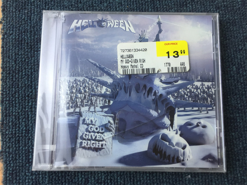 Пауэр-метал Helloween My God Given Right OM версия нераспечатана Изображение 1