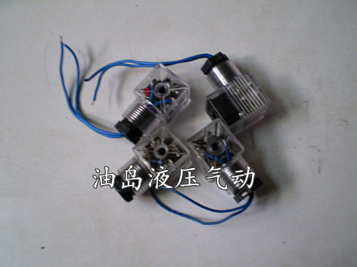 Junction box plug Transparent junction box Solenoid valve junction box socket AC220V DC24V AC110V