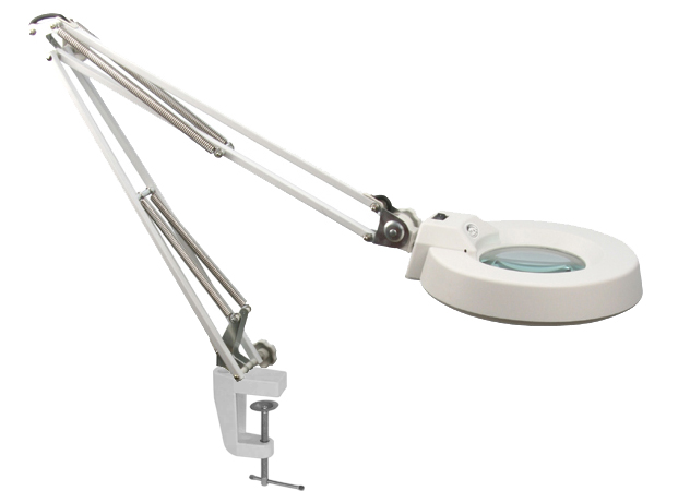 Spiral clip-type magnifier DFT-68A 10 times 15 times 20 times magnifying glass folded magnifying glass