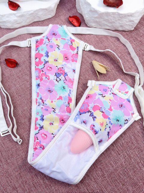 Yanse H087 double waistband pure cotton quilted sanitary belt menstrual belt unisex functional underwear menstrual pants