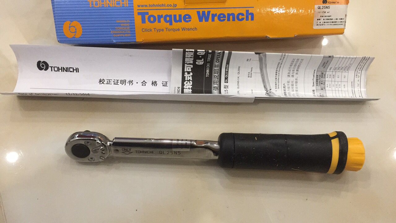 Japan TOHNICHI Dongge Adjustable Torque Wrench Preset QL25N5 QL25N5 5-25NM Spot