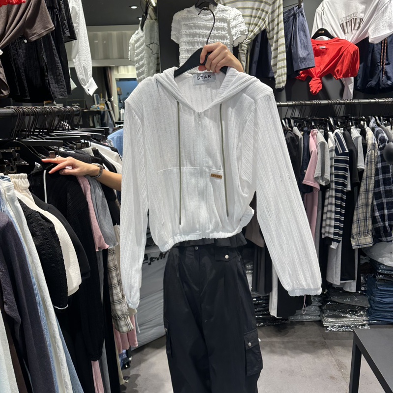 [Free Shipping for One Item Purchased from Korea] 2026 Summer Star-L Thin Hooded Jacket