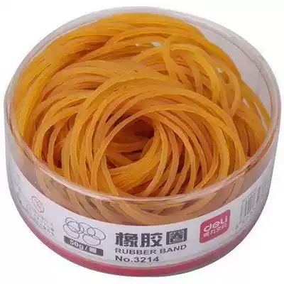 Deri 3214 rubber ring latex ring rubber band 50g tube financial supplies rubber band