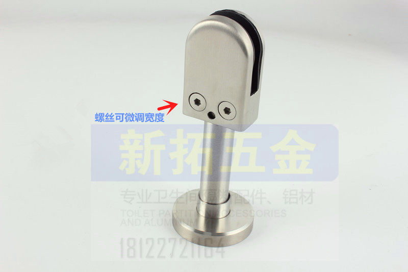 GLASS CLIP SUPPORT FEET 304 PARTITION BRACKET 8mm10mm12mm GLASS BRACKET BATHROOM BRACKET