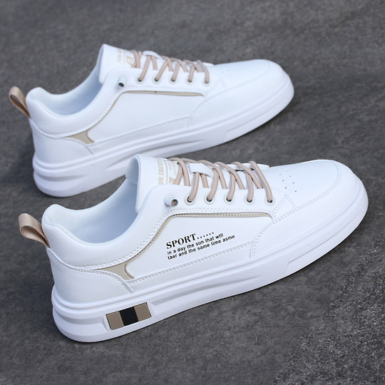 Domestic brand co-branded white shoes men's trendy shoes winter shoes 2025 new casual sports men's shoes white sneakers