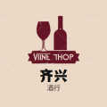 齐兴酒类商城的LOGO