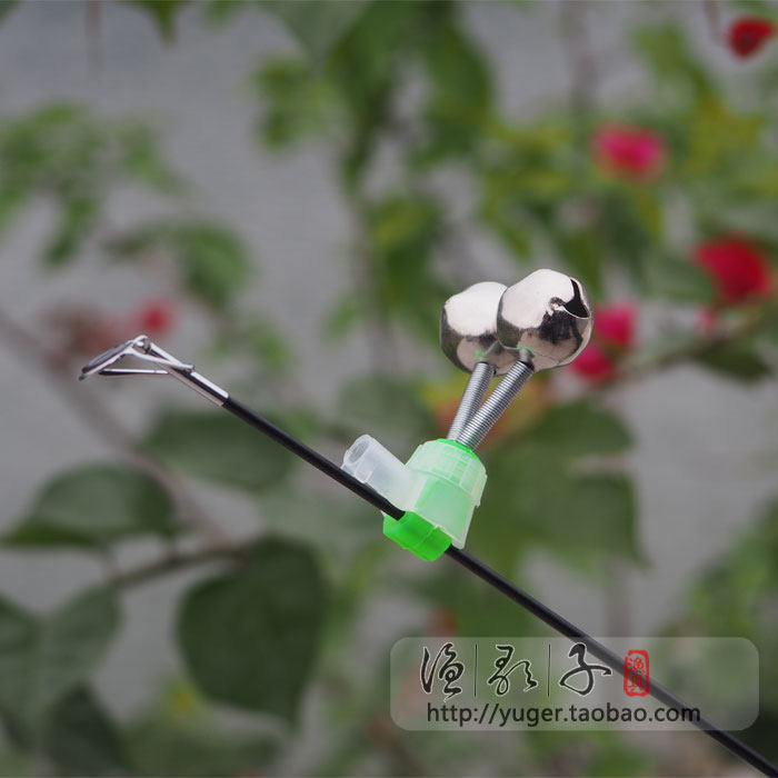 Spiral bell Throw the rod does not drop the fishing bell Sea pole special bell fishing alarm