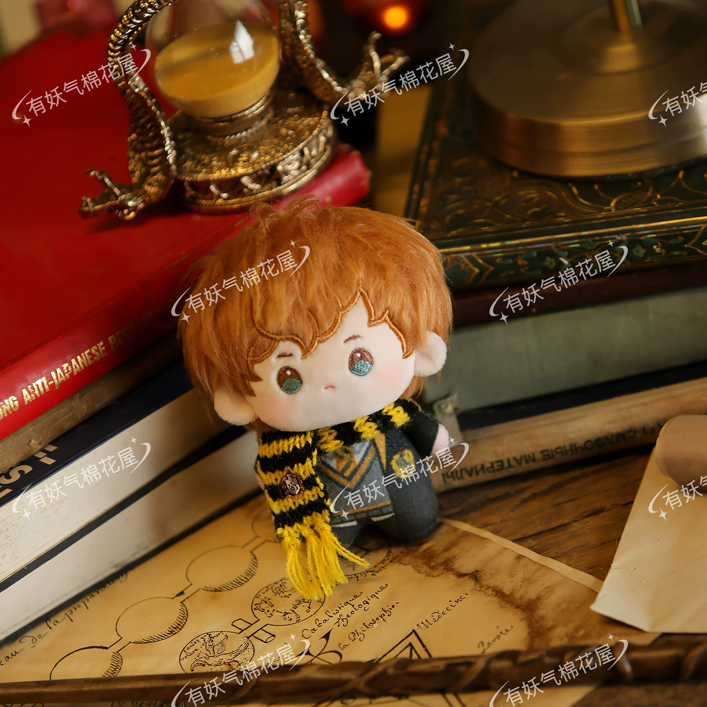 妖气家 10cm Nunu body Harry Potter doll printed body Draco Hogwarts House doll Hermione