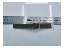 2018 new leather buckle leather decorative buckle PU metal buckle curtain accessories sweater sweater coat accessories