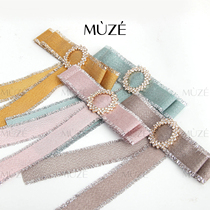 Curtain Han Style Fields Butterfly Knot Accessories Brooch Art Pendant Princess House Strap Romantic Window Mantle