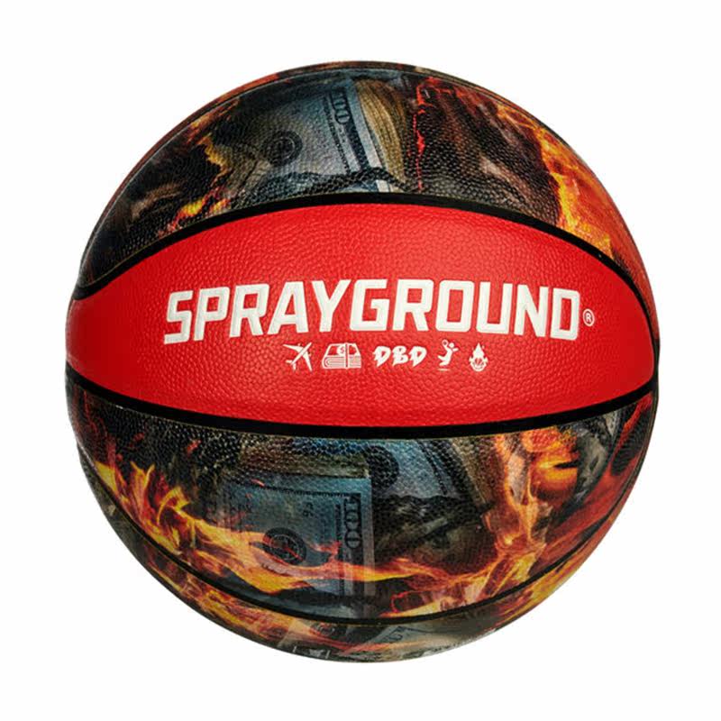 美國代購斯伯丁x Sprayground聯合94系列鑽石花紋籃球男生禮物