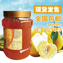 Milk tea shop raw material grapefruit tea pulp 1 2kg pearl milk tea grapefruit fruit tea pulp dessert raw jam drinking
