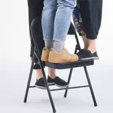 Простой табурет со спинкой, домашний складной стул, портативный офисный стул, конференц-стул, компьютерный стул, обеденный стул, стул для общежития