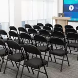 Простой табурет со спинкой, домашний складной стул, портативный офисный стул, конференц-стул, компьютерный стул, обеденный стул, стул для общежития