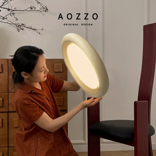 Современный и минималистичный кремовый потолочный светильник, креативная лампа, французский стиль, комфортный световой спектр, защита глаз