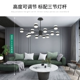 Современный и минималистичный светильник, люстра для гостиной для спальни, легкий роскошный стиль, популярно в интернете