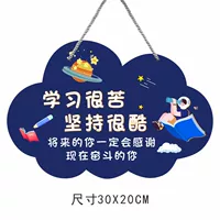 Обучение облаку очень горькое (темно -синий