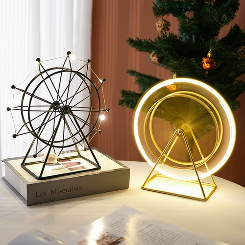 Современное креативное украшение для гостиной, крутящиеся настольное колесо обозрения для офиса, простой и элегантный дизайн