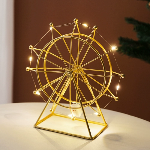 Современное креативное украшение для гостиной, крутящиеся настольное колесо обозрения для офиса, простой и элегантный дизайн