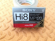 Sony P6-120HMPD HI8 MP video tape HI8 blank video (2 disk)