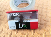TDK D90 original blank tape tape Recording Tape Composite machine (crushing crust)