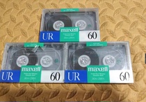 maxell Wanwin UR60 blank Recording tape cassette with (single disc price) epidermis breaking shell