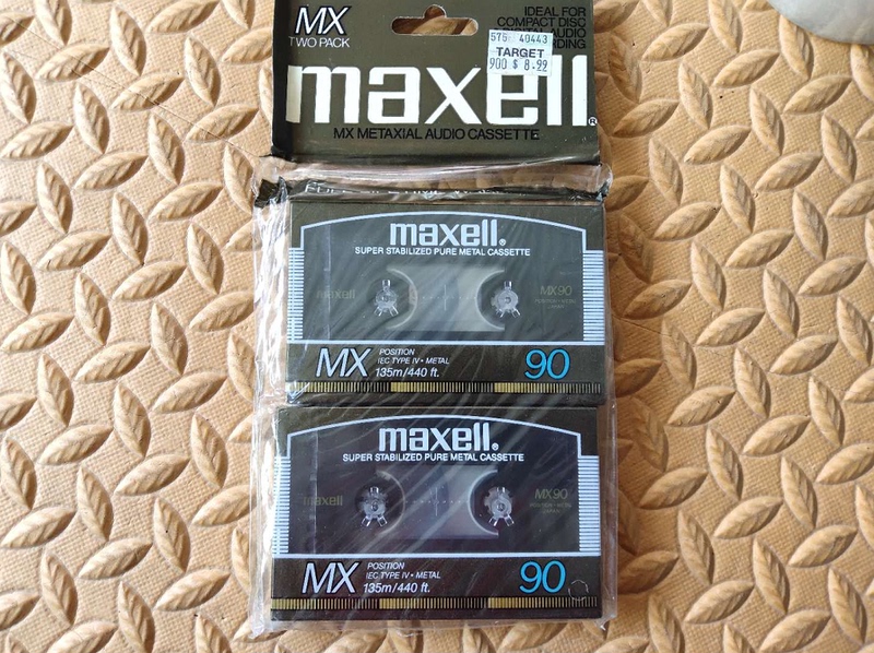 Maxell Mx-90 Metal Iv Category 4 Blank Audio Cassette Tapes [Sold as a Pack of 2]