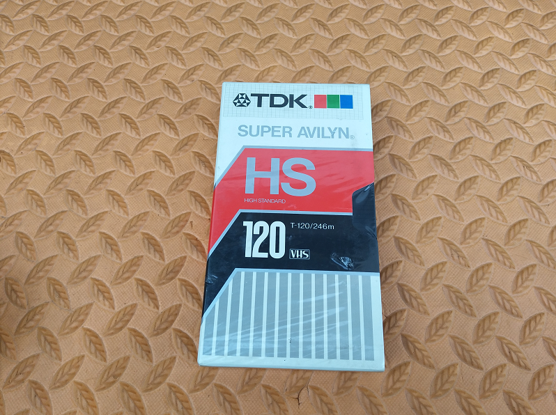 TDK T-120HS Brand New Blank Large Video Recorder Videotape