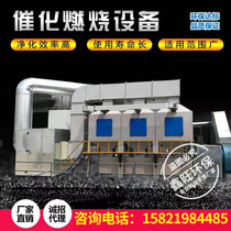 Catalytic combustion equipment Industrial waste gas purification treatment Environmental protection activated carbon adsorption heat storage