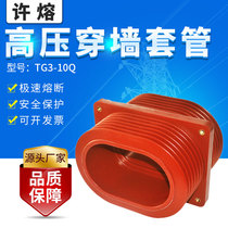 Xu Rong TG3-10Q 140×200 high voltage epoxy resin through-wall casing 10KV ring network cabinet through-wall casing