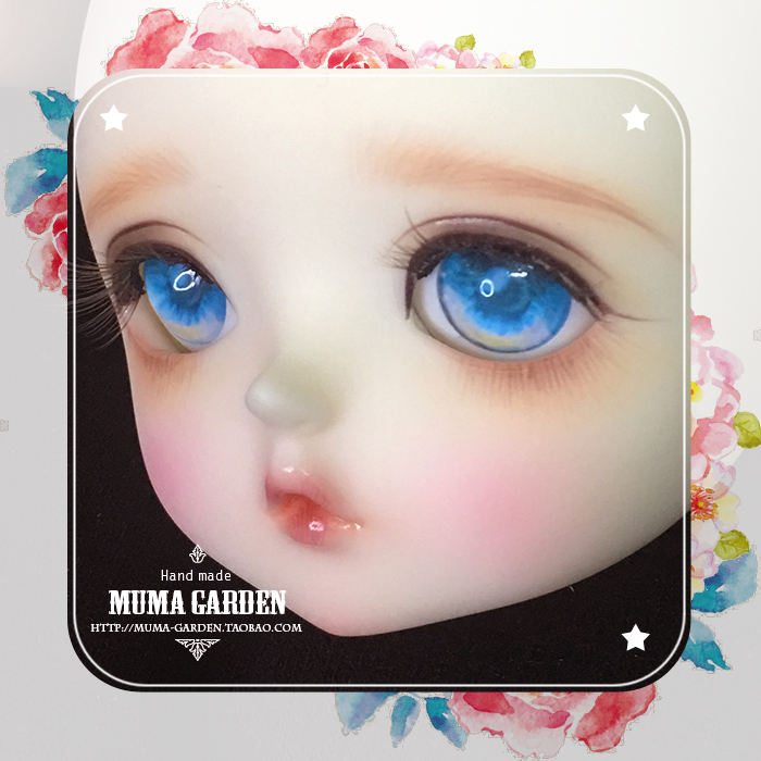 MUMA] BJD press eye (new night sky) Soft girl eye girl eye secondary meta-eye 12mm14mm16mm18mm