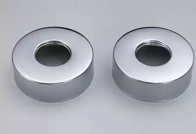 All copper heightened decorative cover Shower faucet ugly cover Wall cover Enlarged and thickened flange cover base wall seat