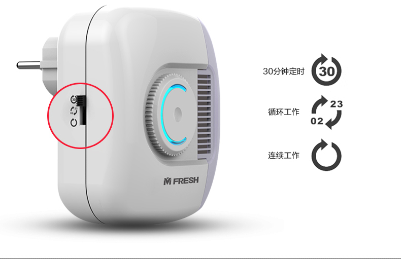 máy lọc không khí kangaroo Net Mei Shi máy lọc không khí nhà vệ sinh khử mùi nhà vệ sinh ngoài khử trùng nhà bếp khử trùng khử trùng máy lọc không khí xiaomi mi air purifier 2h