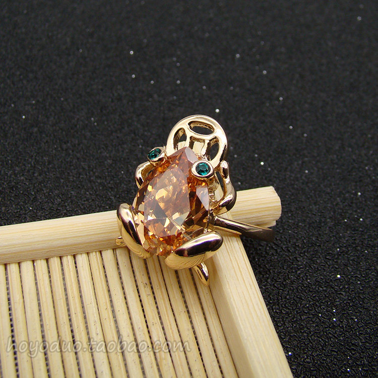 Bague Femme OTHER   en Alliage argent plaque plaque or - Ref 3088420 Image 7