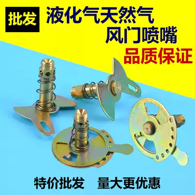 Liquefied gas furnace nozzle assembly air outlet positioning nozzle gas gas furnace accessories