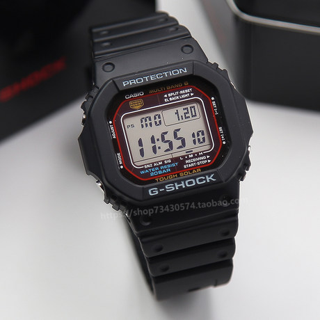 Casio G Shock Small Square Light Kinetic Energy Radio Wave Bluetooth Watch For Men And Women Gw M5610 1 B5600bc