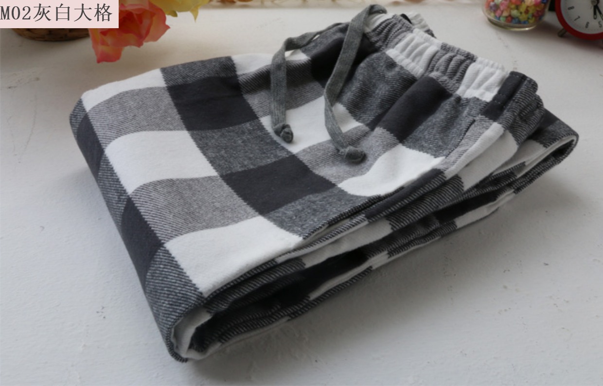 Kích thước lớn cotton mùa đông cộng với phân bón tăng quần ngủ nhung dày nhà nam quần nhà quần cotton thoải mái bộ mặc nhà