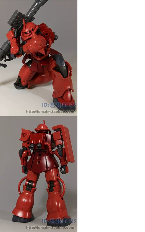 Bandai HG GTO Xia Red Zhagu 2II Mô hình Gundam Có thể được sử dụng cho thành phẩm Trang trí Gửi dấu ngoặc - Gundam / Mech Model / Robot / Transformers