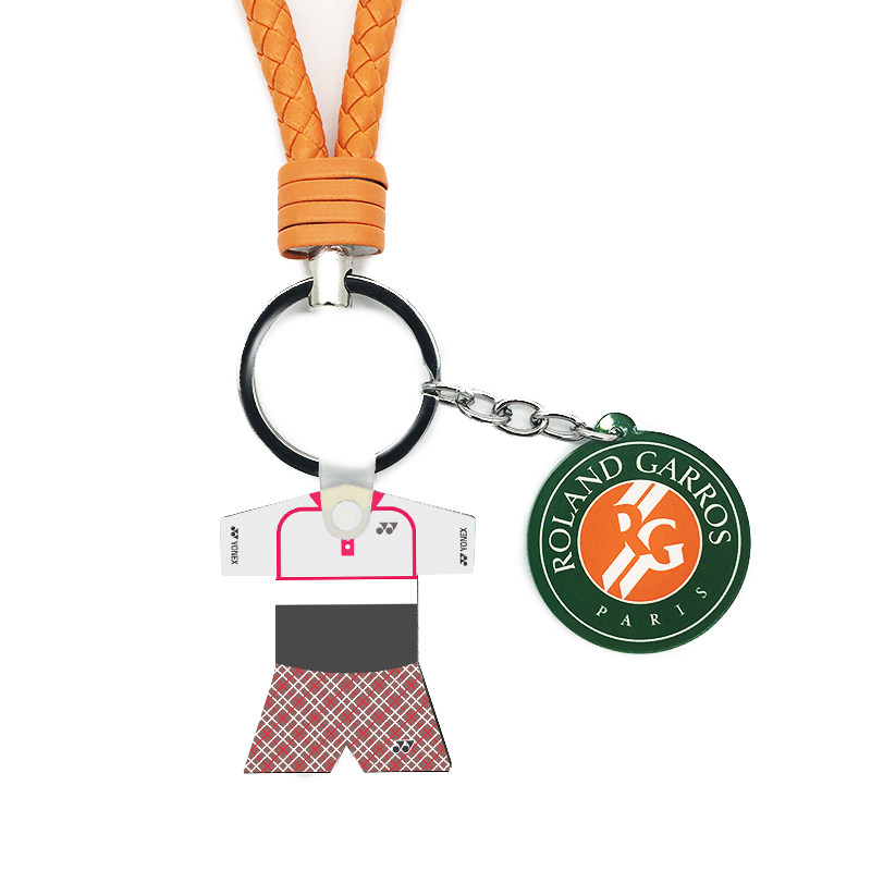 Wawrinka 2015 French Open gown same style tennis keychain Chain lanyard decorated Stan Wawrinka