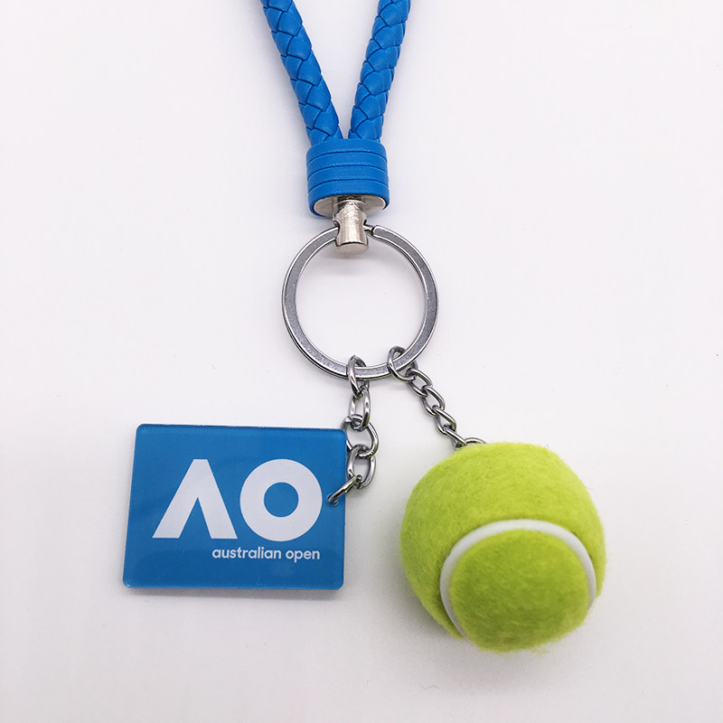 Australian Open Australian Open AO Tennis key chain back schoolbag hanging rope pendant