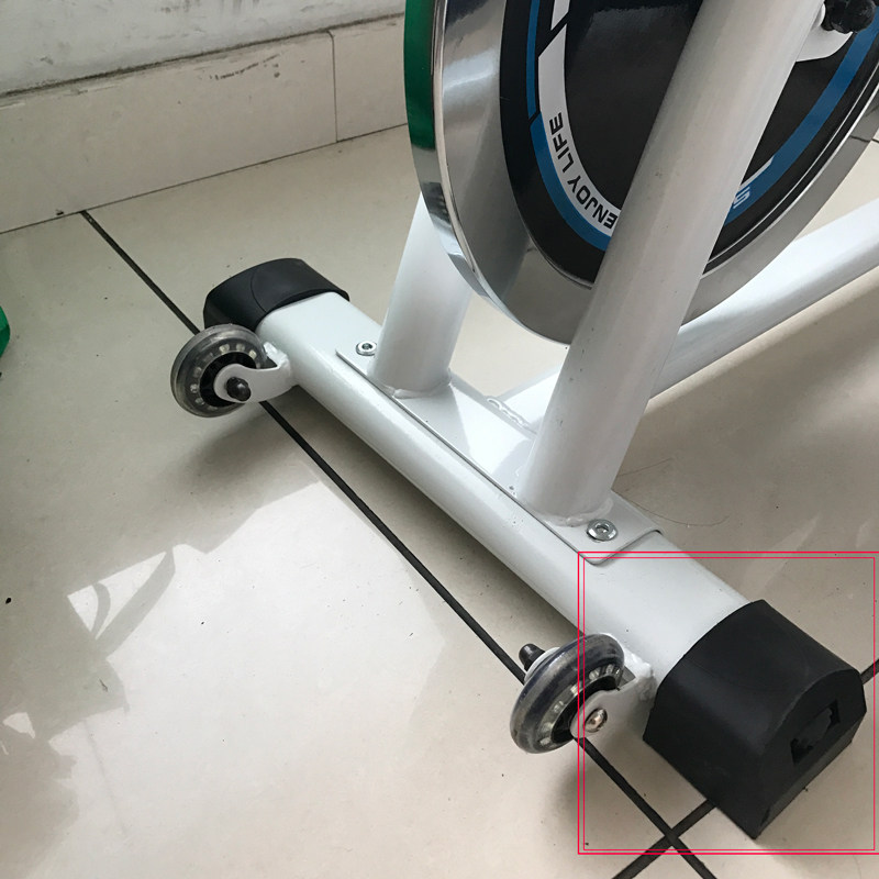 Sport bike accessories exercise bike bottom tube adjustment balance foot cover sports bike high and low foot adjustment