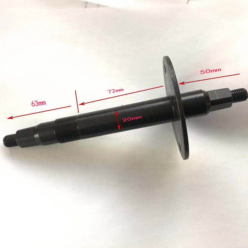 Sweat Fitness Bike Horse Sports Bike Mid-Spindle Bearing Fitness Bike Foot Inflecting Shaft Strap Pan Shaft Accessories