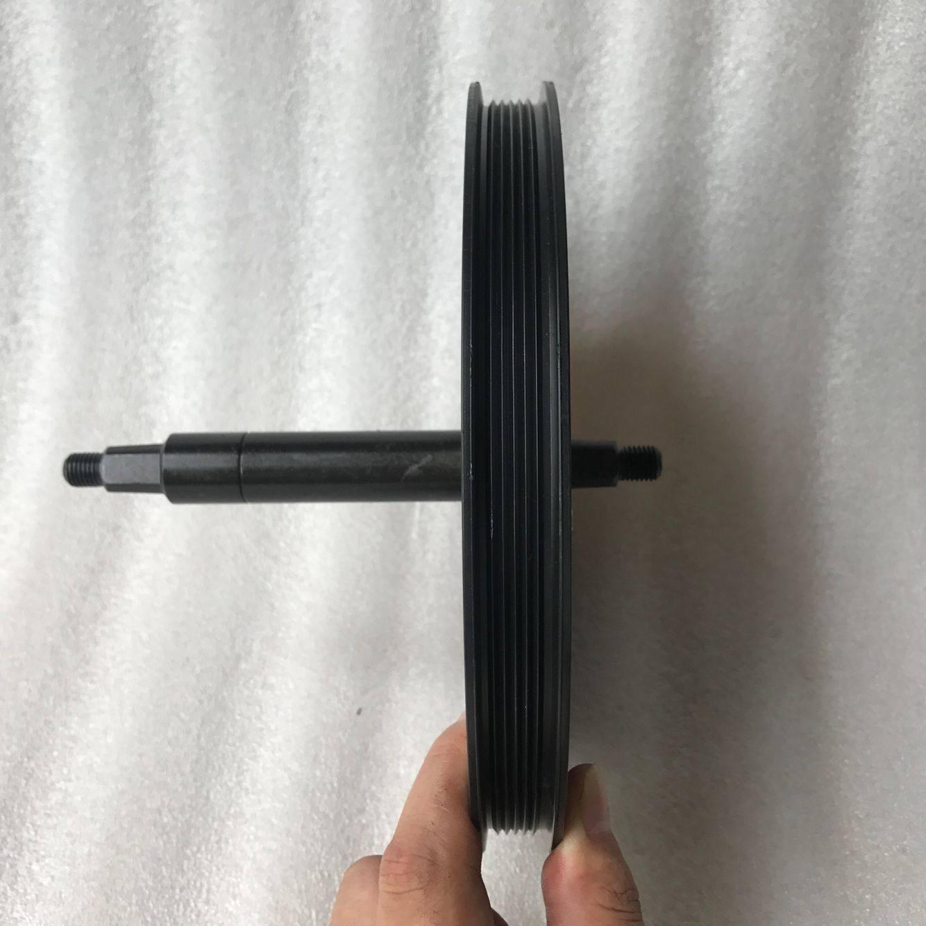 Gortoise dynamic bicycle mid-axle accessories bearing belt disc set center axle pedal axle sport bike