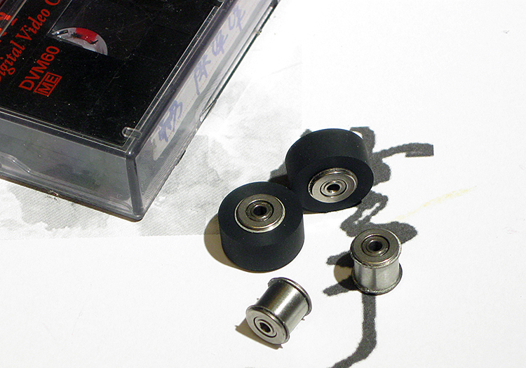 Bogu naughty imports high quality control AKAI cassette pressure belt wheel Yajia GXC-325D press belt wheel