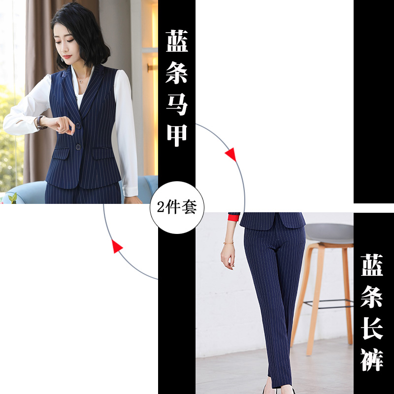 Mùa xuân và mùa thu tay phù hợp với áo giáp áo khoác 2 hạt lapling ngựa Clip nữ vest phù hợp với quần áo bên ngoài mặc phụ nữ chuyên nghiệp của