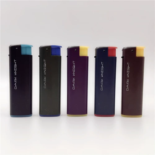 Матовая взрывобезопасная пластиковая ветрозащитная одноразовая электронная зажигалка