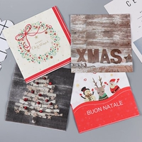 Цветные бумажные полотенца, салфетка для бумаги для рождественской вечеринки украшения для рождественской вечеринки приправы для заправки