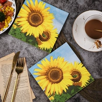 Цветные бумажные полотенца, бумага для салфетки, салфетка из чистого дерева.