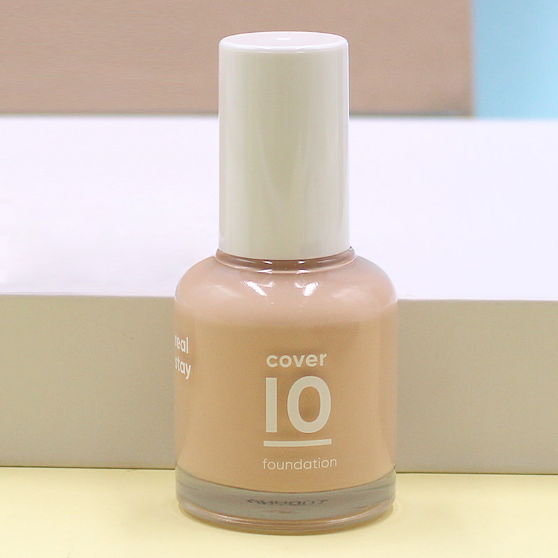 Banilaco Barnilla powder-based needle peach to the bottom cream covers thin and lasting without making-up